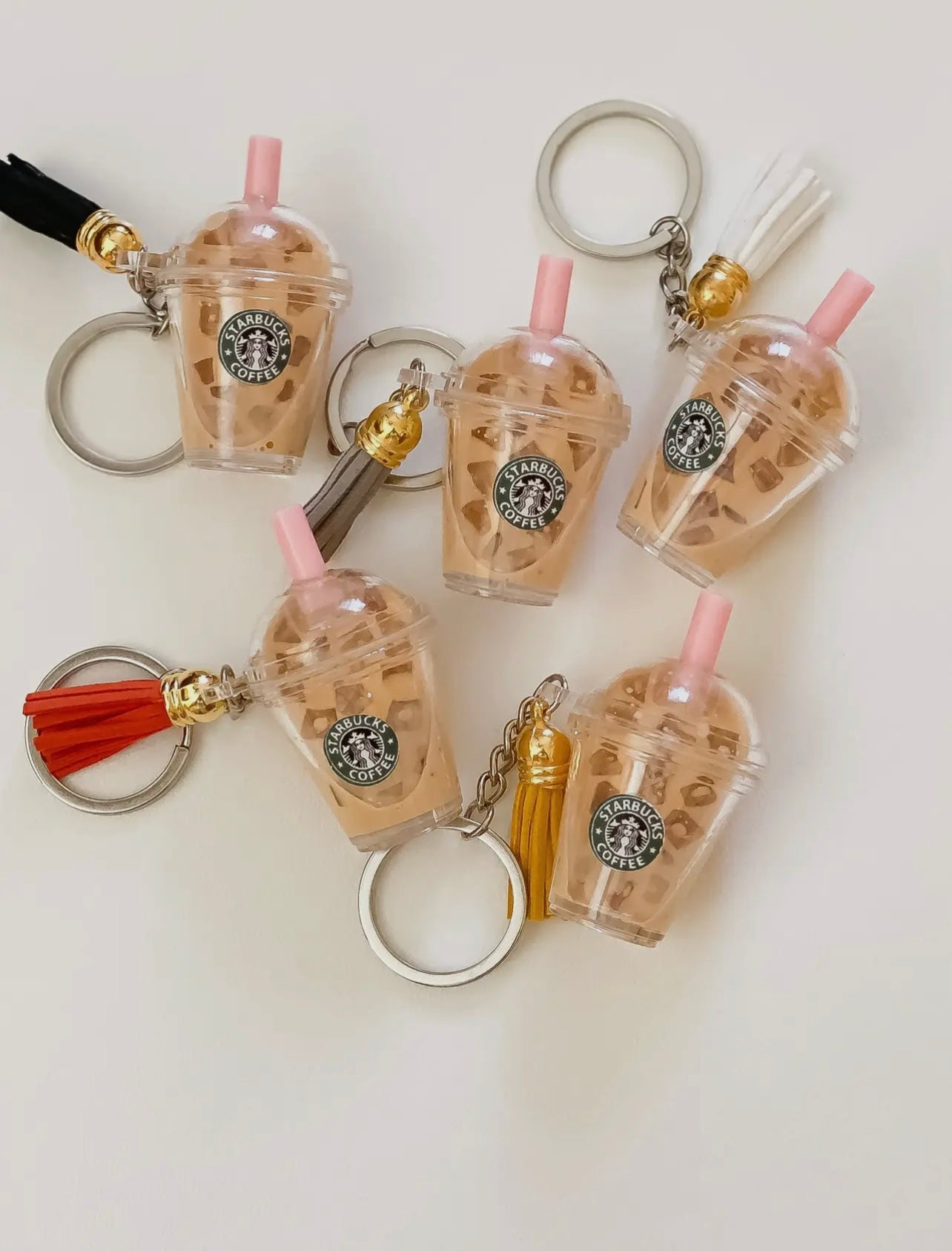 Mini Coffee Keychain