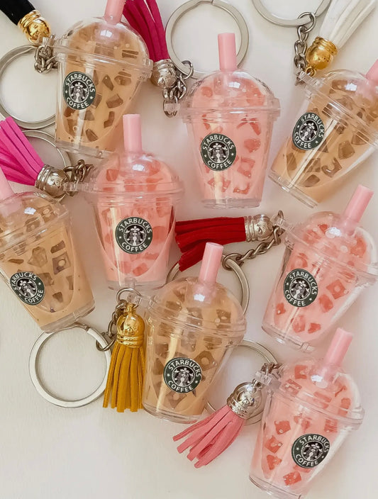 Mini Coffee Keychain