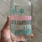 16oz Cat Mama Glass Cup