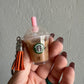 Mini Coffee Keychain