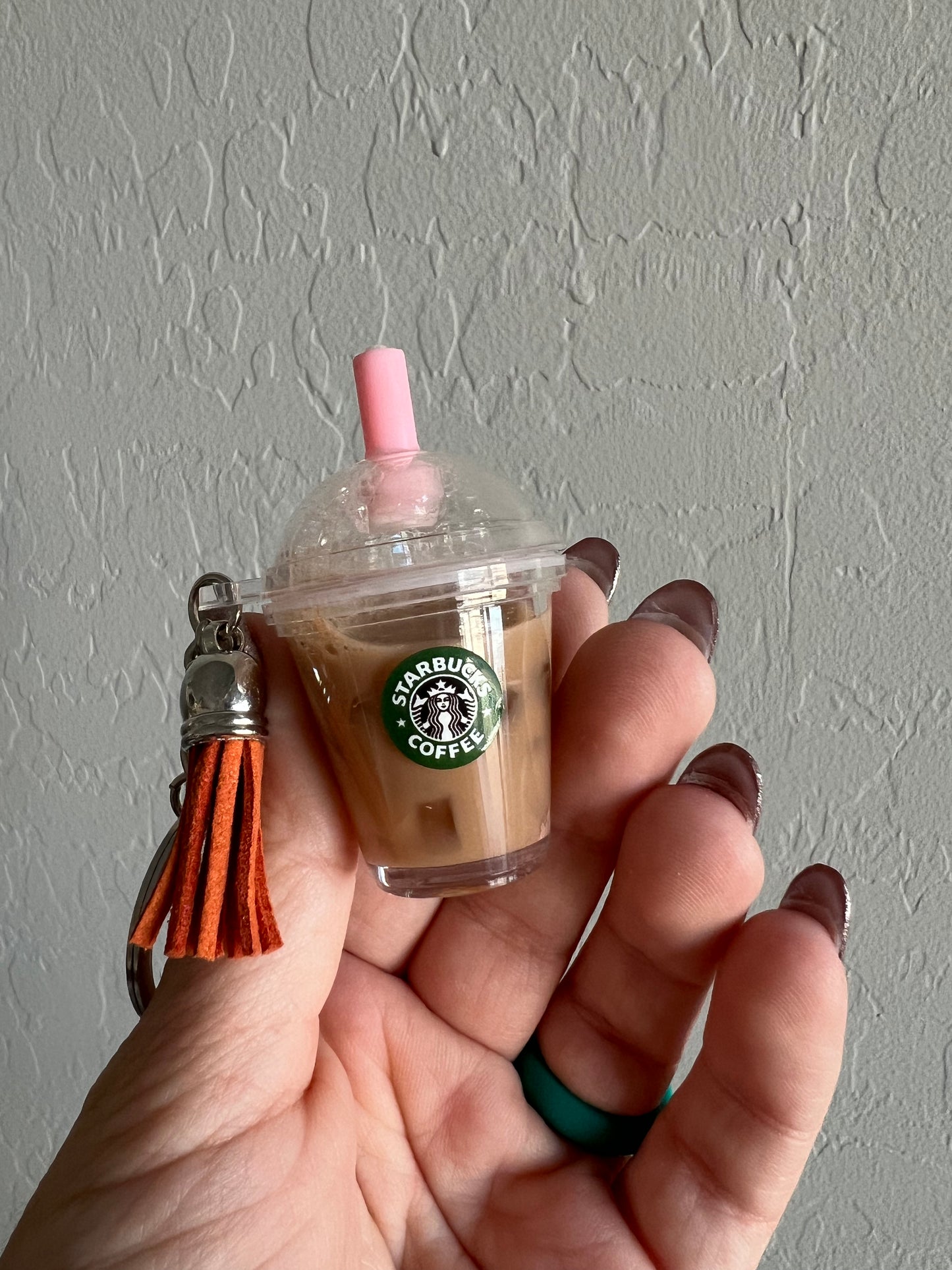 Mini Coffee Keychain