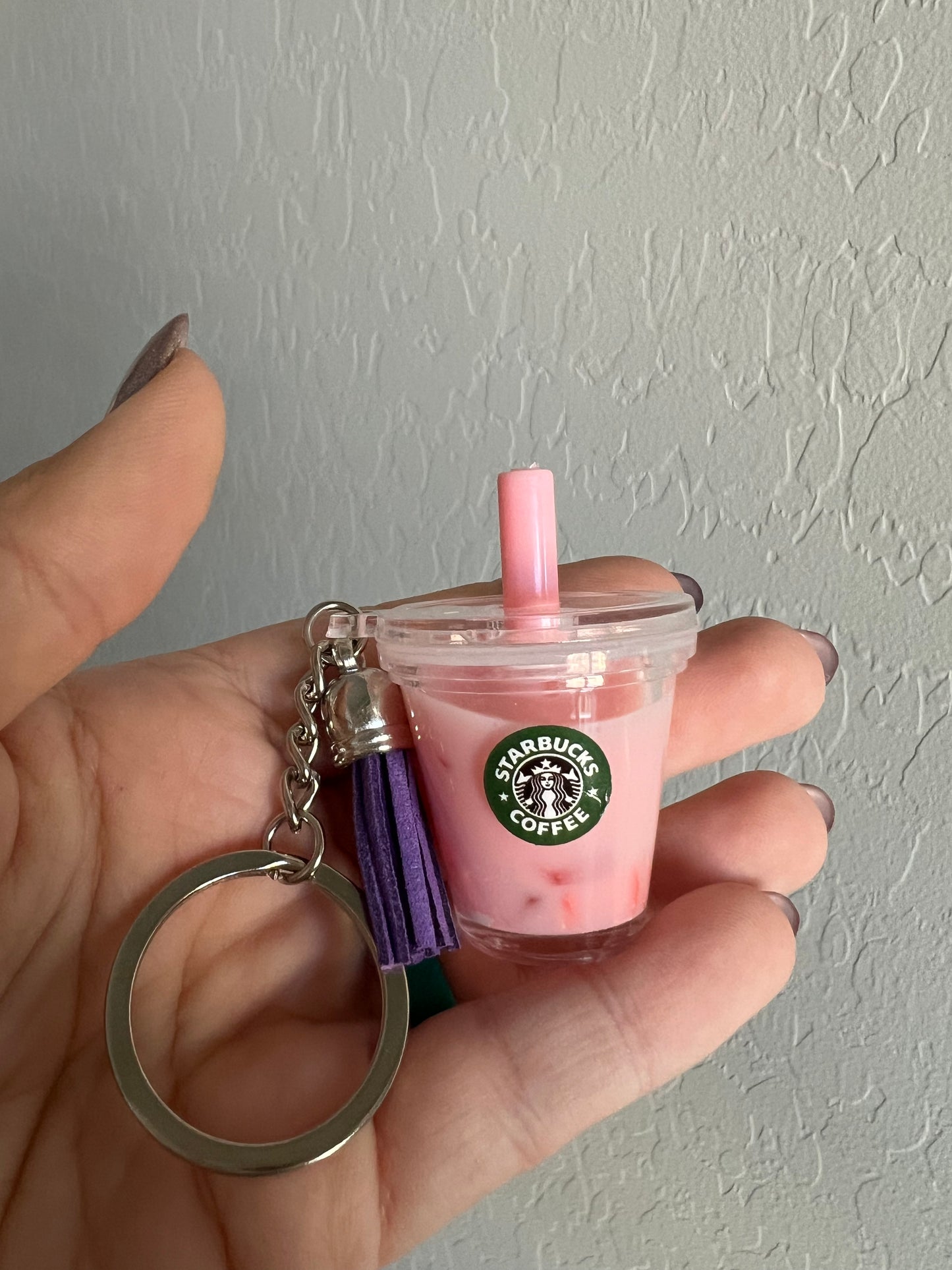 Mini Coffee Keychain