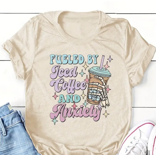 Fueled by Coffee & Anxiety T-Shirt