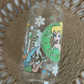 16oz Tinkerbell Glass Cup