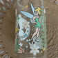 16oz Tinkerbell Glass Cup