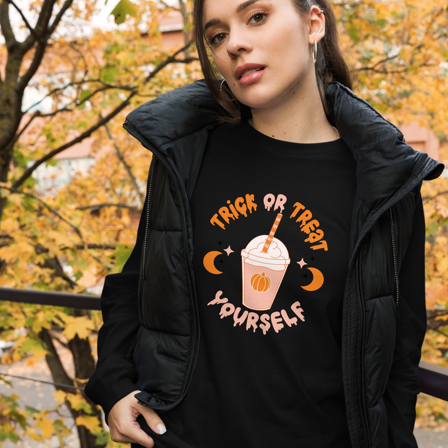 Trick or Treat Yourself Long Sleeve Shirt