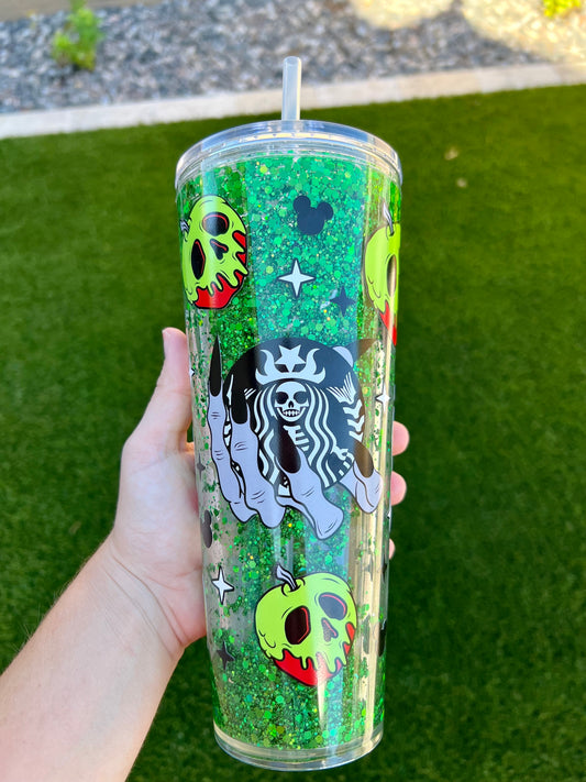 Poison Apple Snowglobe Tumbler